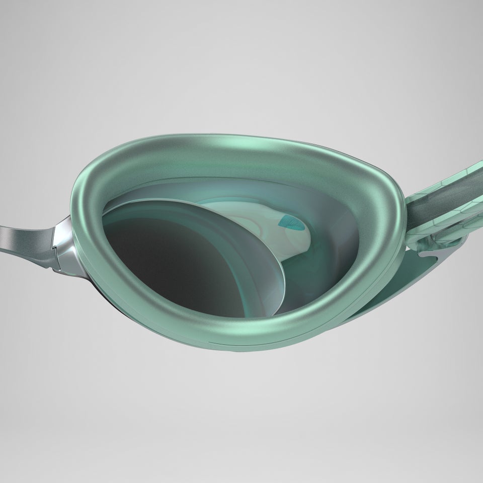 Erwachsene Vanquisher 3.0 Verspiegelte LTD Schwimmbrille Grün/Grau