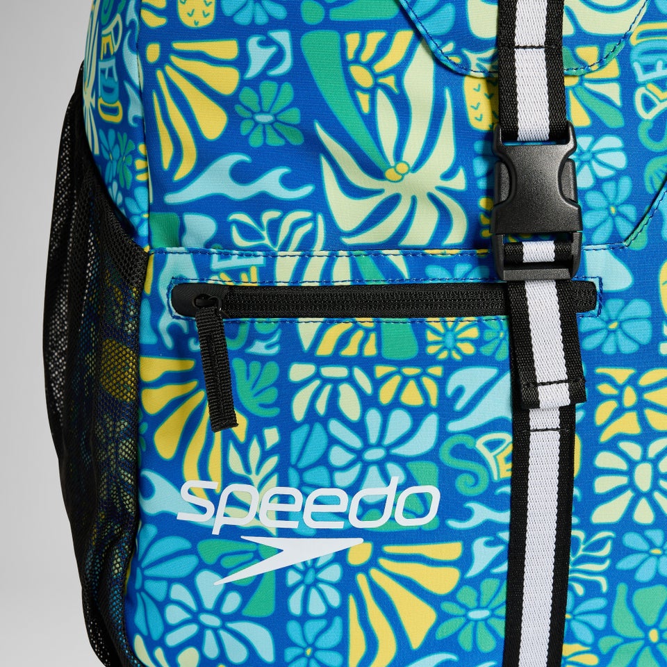 Printed 35L Team Rucksack Blue