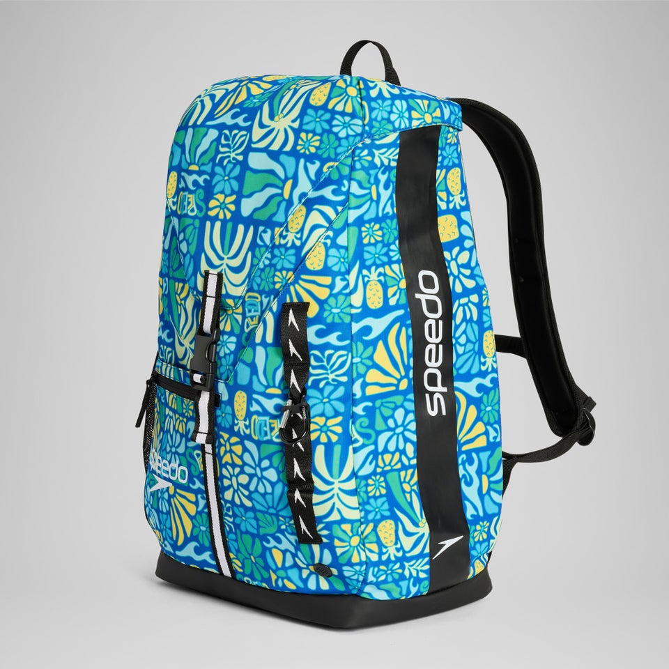 Printed 35L Team Rucksack Blue