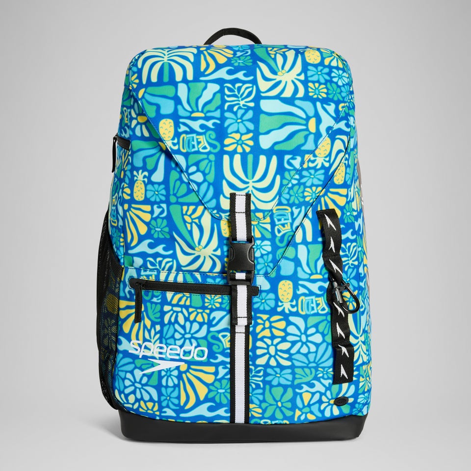 Printed 35L Team Rucksack Blue