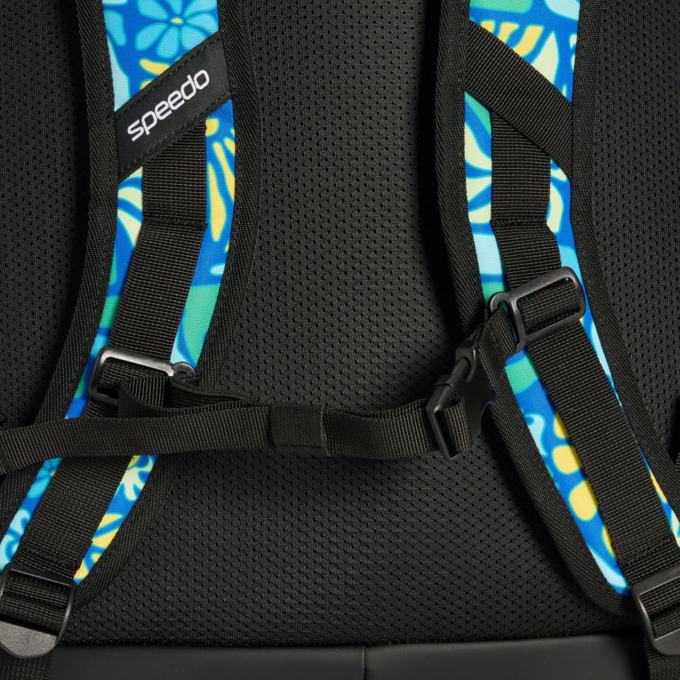 Printed 35L Team Rucksack Blue