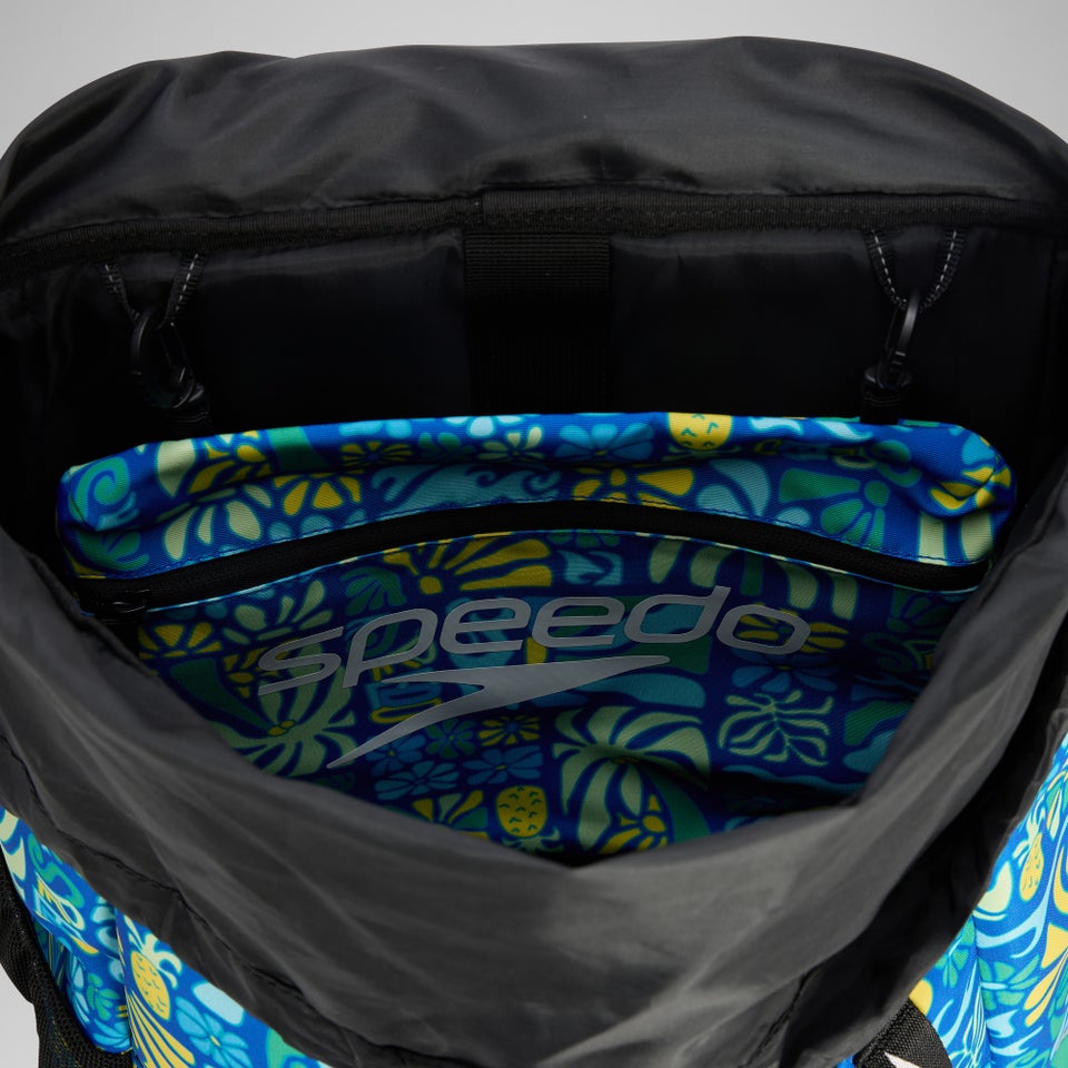 Printed 35L Team Rucksack Blue