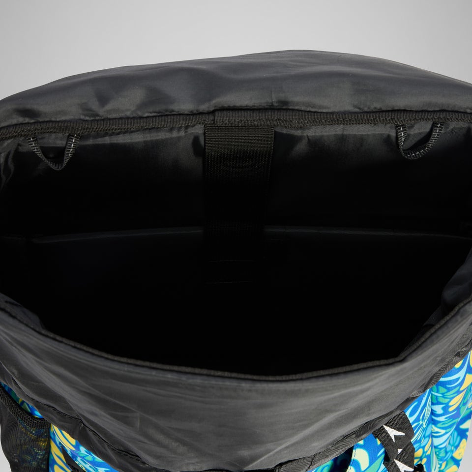 Printed 35L Team Rucksack Blue