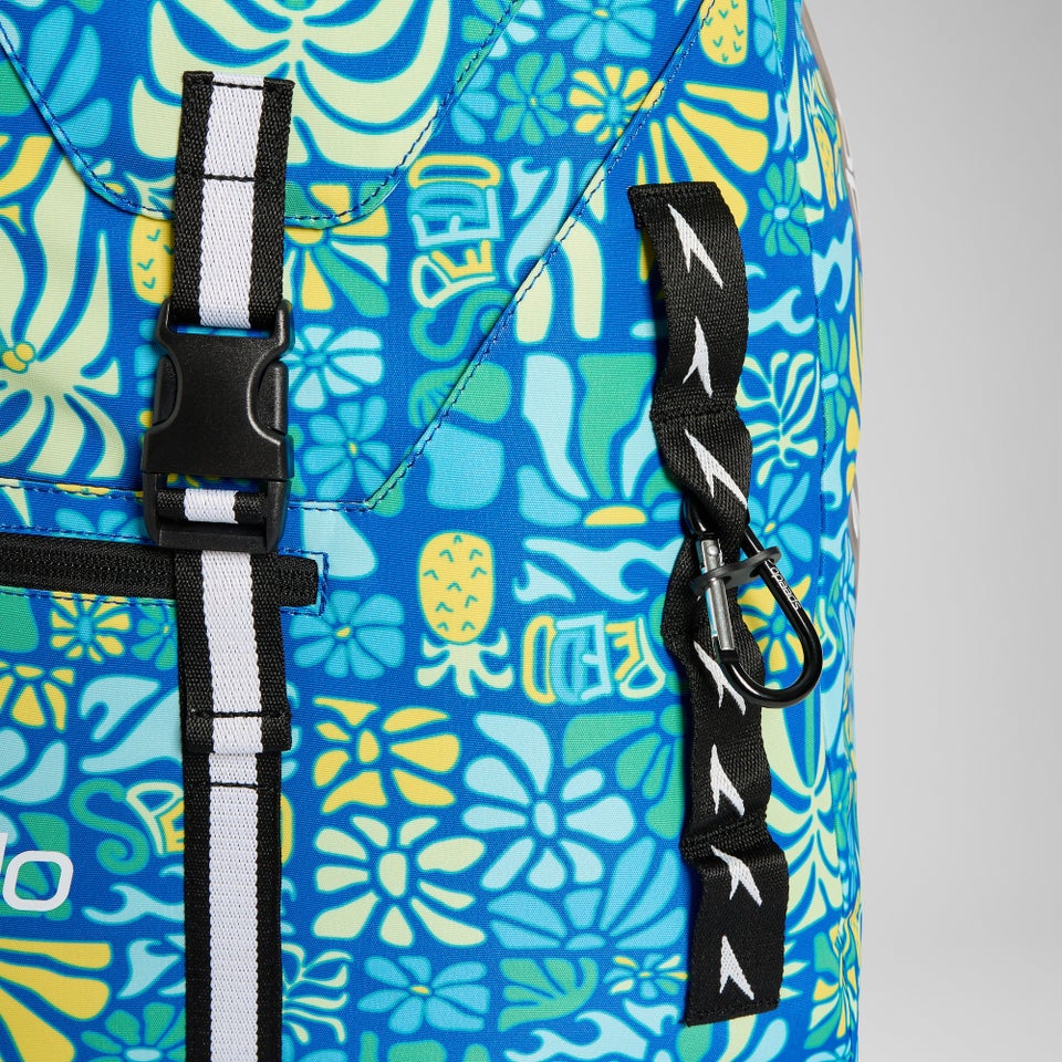 Printed 35L Team Rucksack Blue