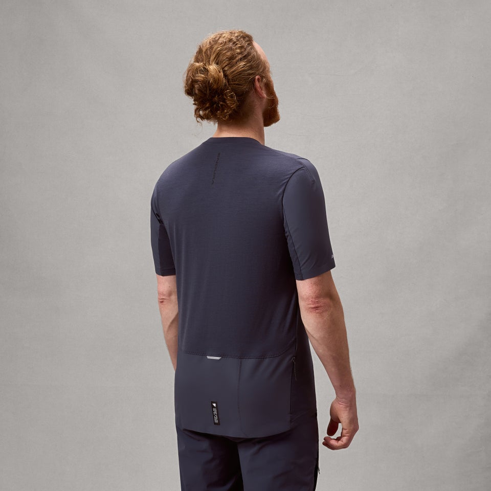 Herren AllTrack Ride K/A Tech T-Shirt - Carbon Grau