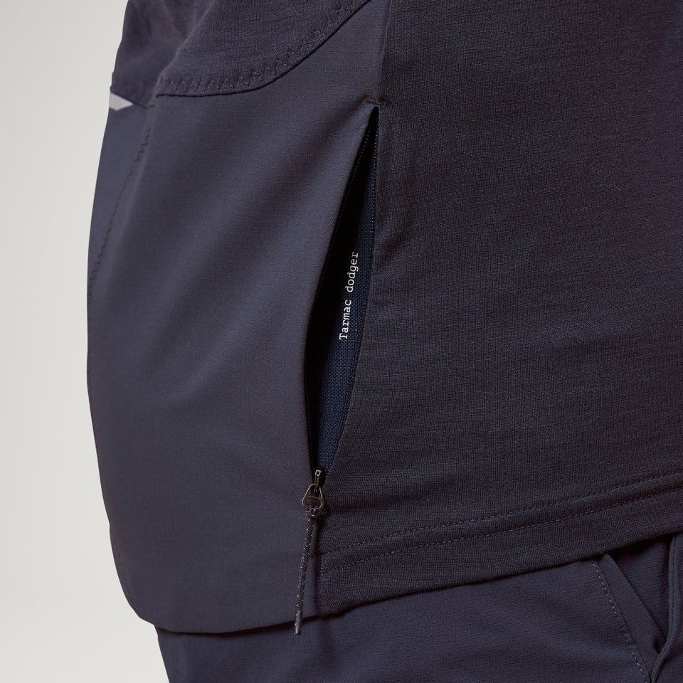 Herren AllTrack Ride K/A Tech T-Shirt - Carbon Grau