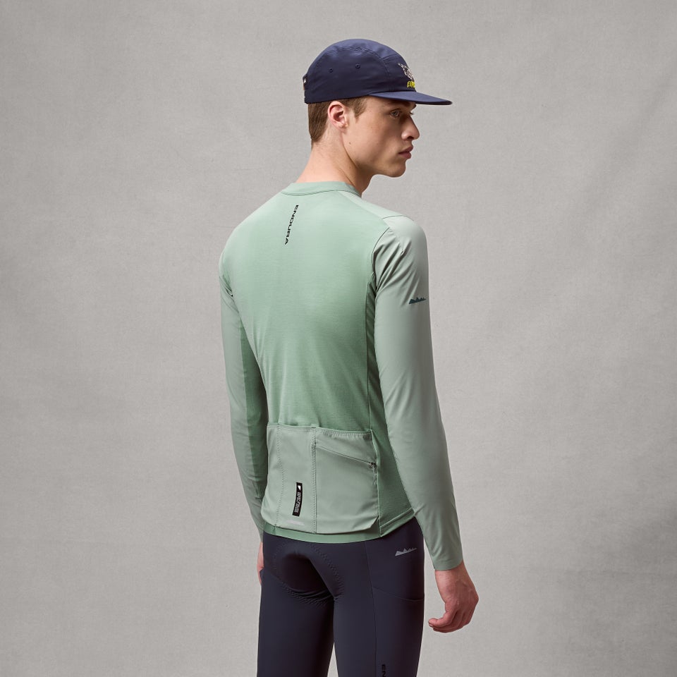 Men's AllTrack Ride L/S Jersey - Sage Green