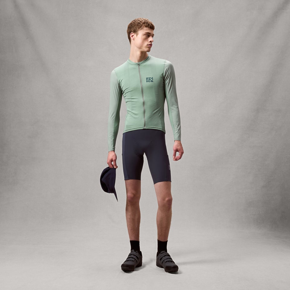 Men's AllTrack Ride L/S Jersey - Sage Green