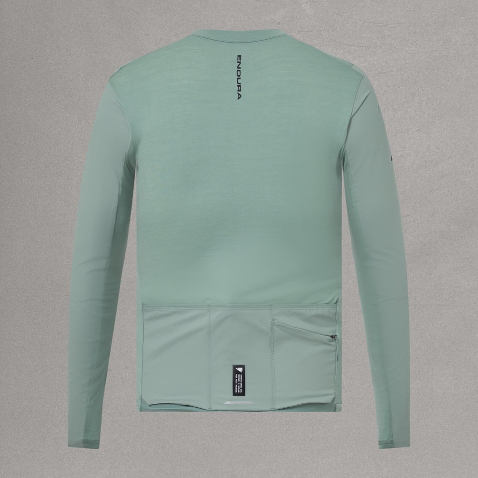 Men's AllTrack Ride L/S Jersey - Sage Green