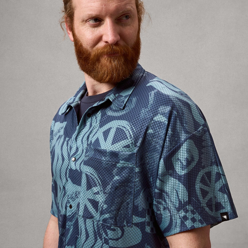 Unisex AllTrack Ride K/A Resort Shirt - Carbon Grau