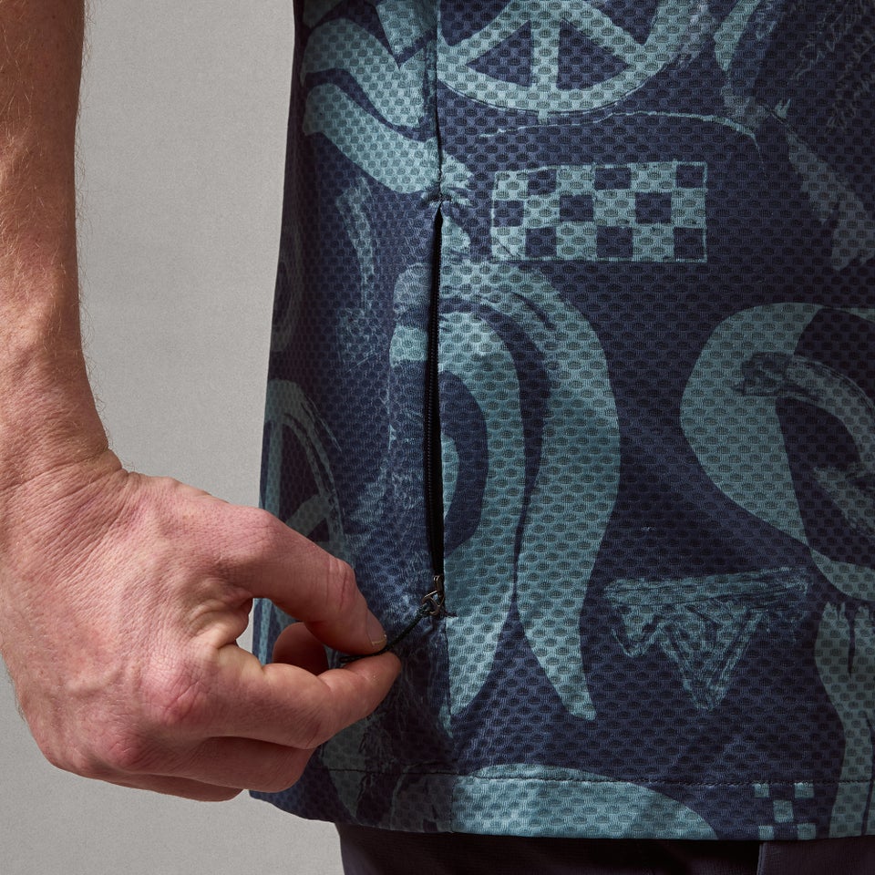 Unisex AllTrack Ride K/A Resort Shirt - Carbon Grau