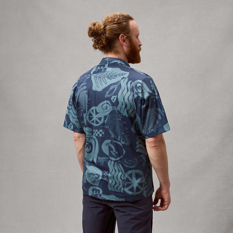 Unisex AllTrack Ride K/A Resort Shirt - Carbon Grau