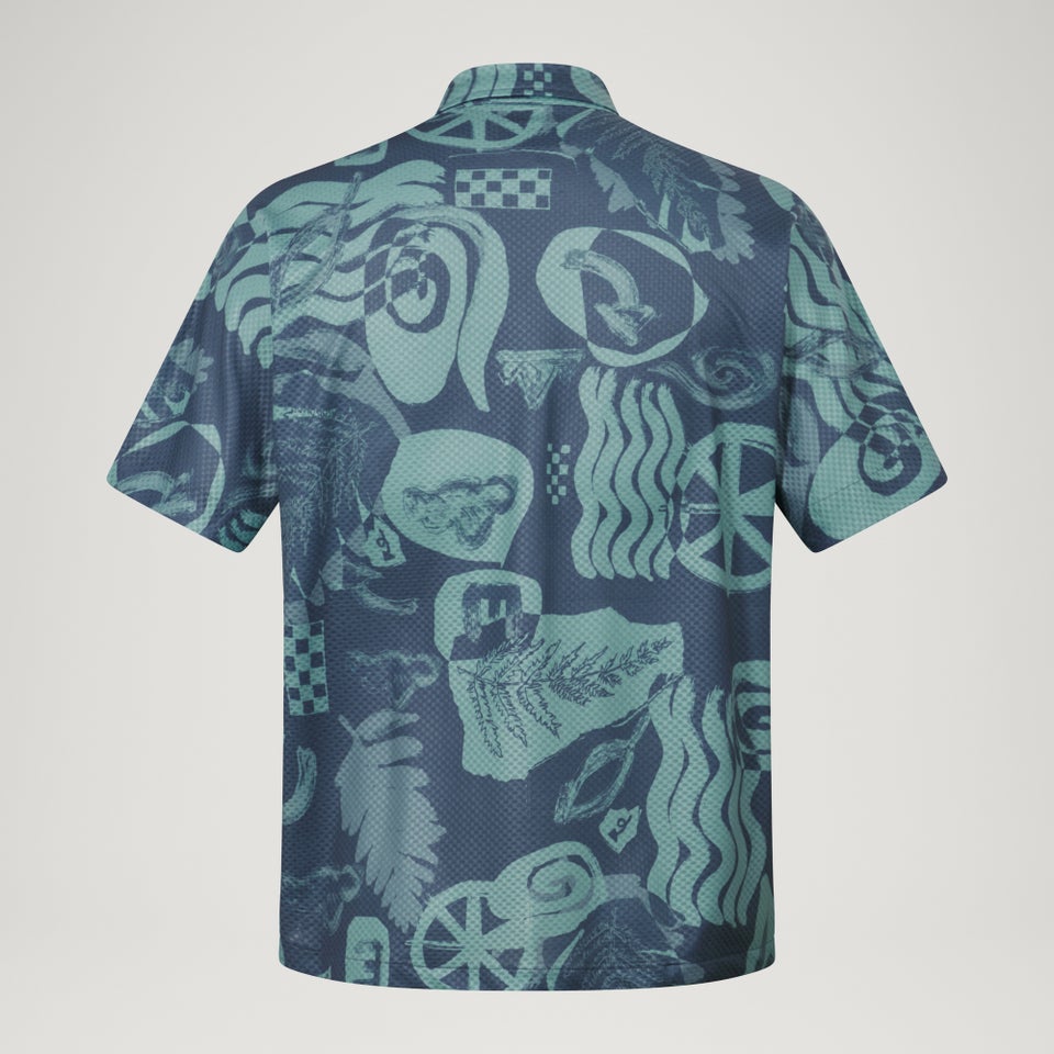 Unisex AllTrack Ride K/A Resort Shirt - Carbon Grau