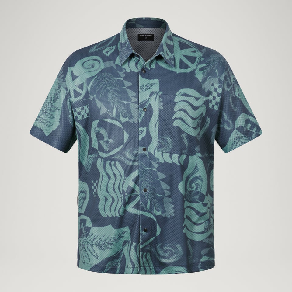 Unisex AllTrack Ride K/A Resort Shirt - Carbon Grau