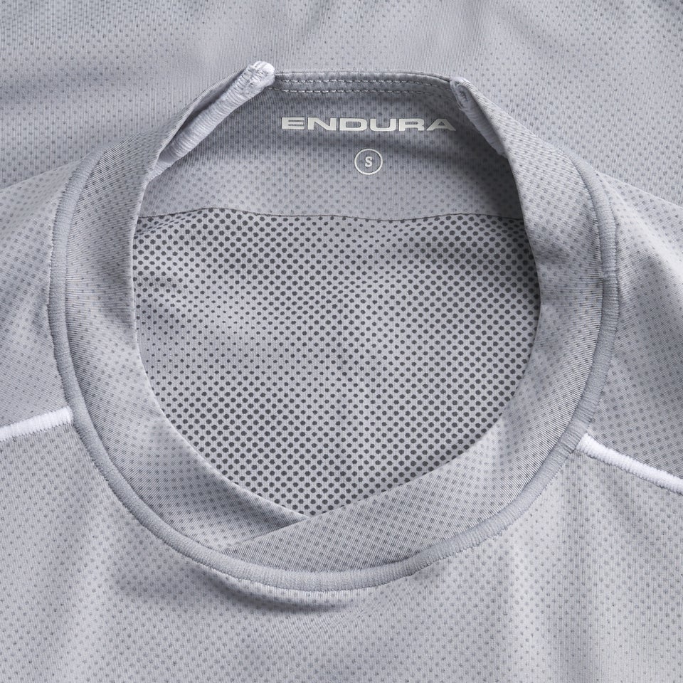 Women's AllTrack Rout S/S Tech Tee - Aluminium