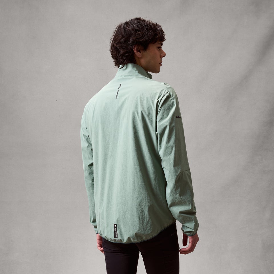 Men's AllTrack Ride Packable Jacket - Sage Green