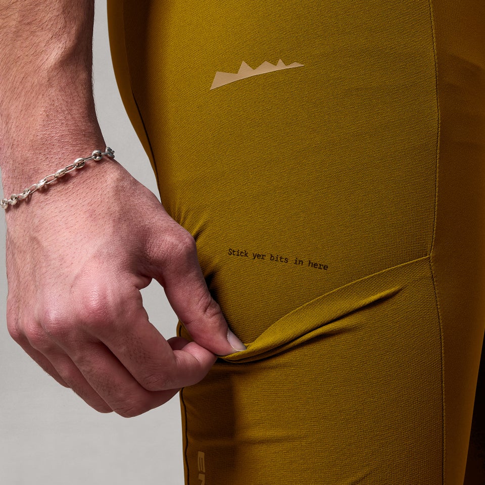 Men's AllTrack Ride Bib Shorts - Trail Bronze