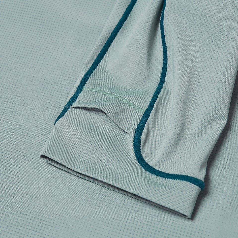 Men's AllTrack Rout L/S Tech Tee - Sage Green