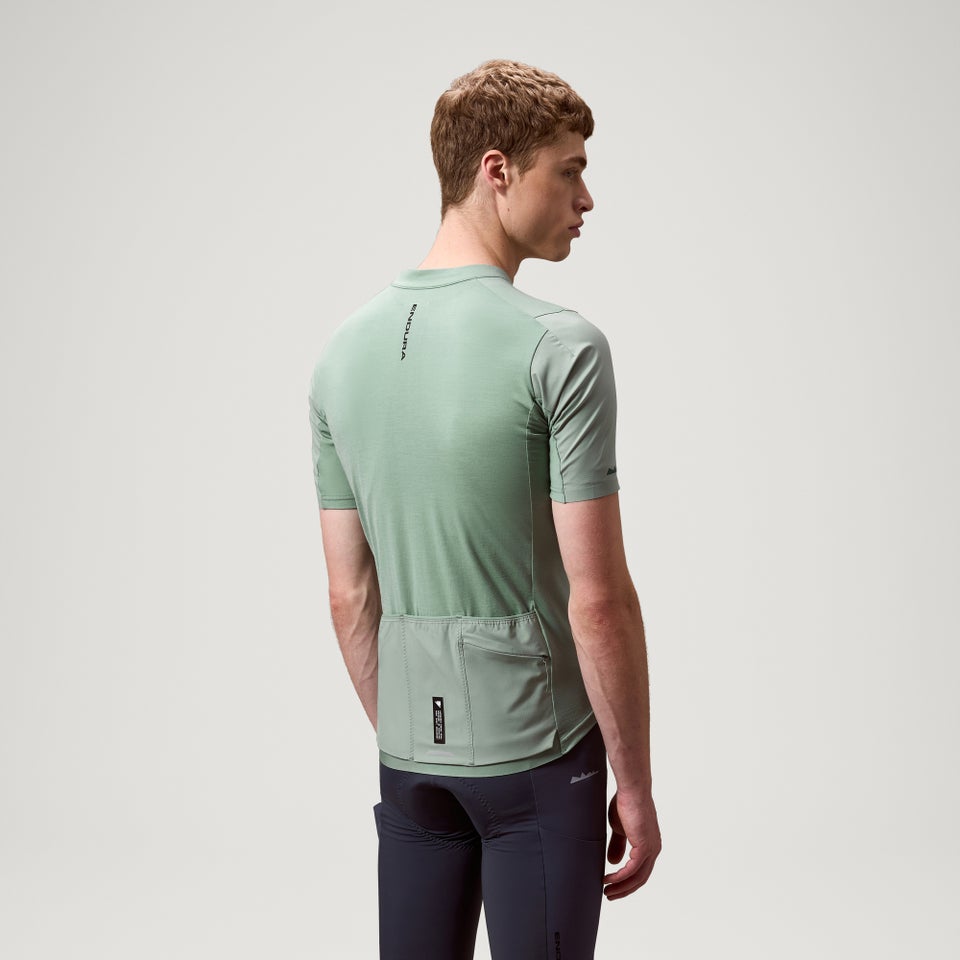 Men's AllTrack Ride S/S Jersey - Sage Green