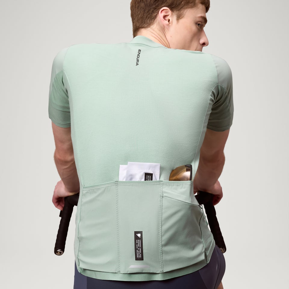 Men's AllTrack Ride S/S Jersey - Sage Green