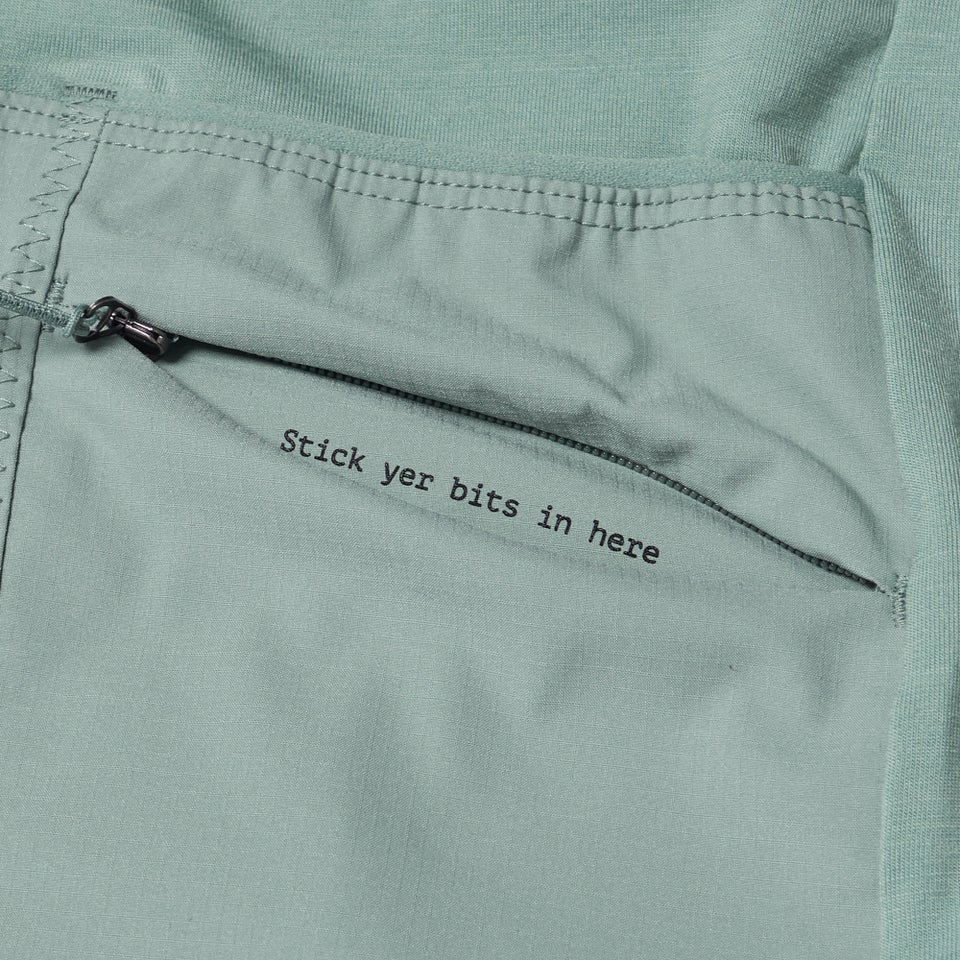 Men's AllTrack Ride S/S Jersey - Sage Green