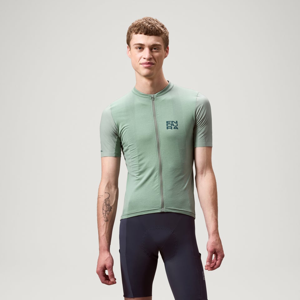 Men's AllTrack Ride S/S Jersey - Sage Green