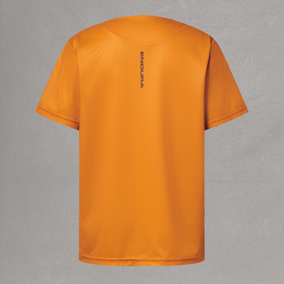 Kids SingleTrack Core Tee - Endura Orange