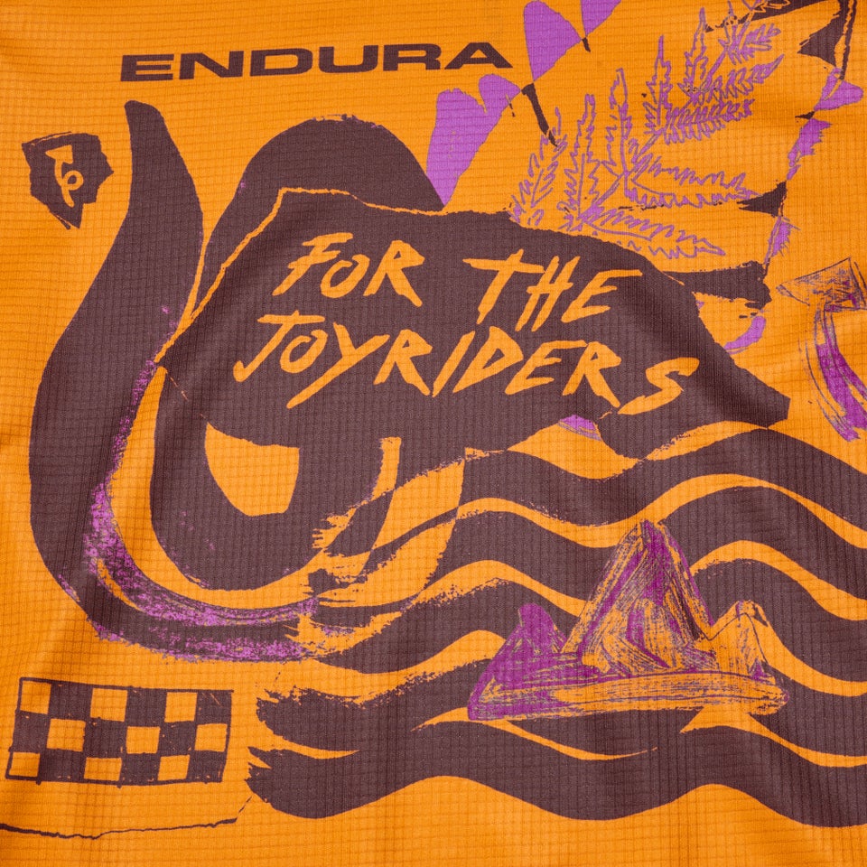 Kids SingleTrack Core Tee - Endura Orange