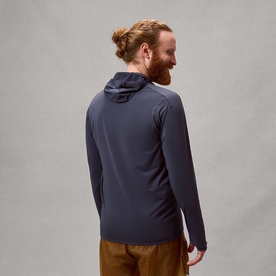 Men's AllTrack Rout Scuba Hoodie - Carbon Grey