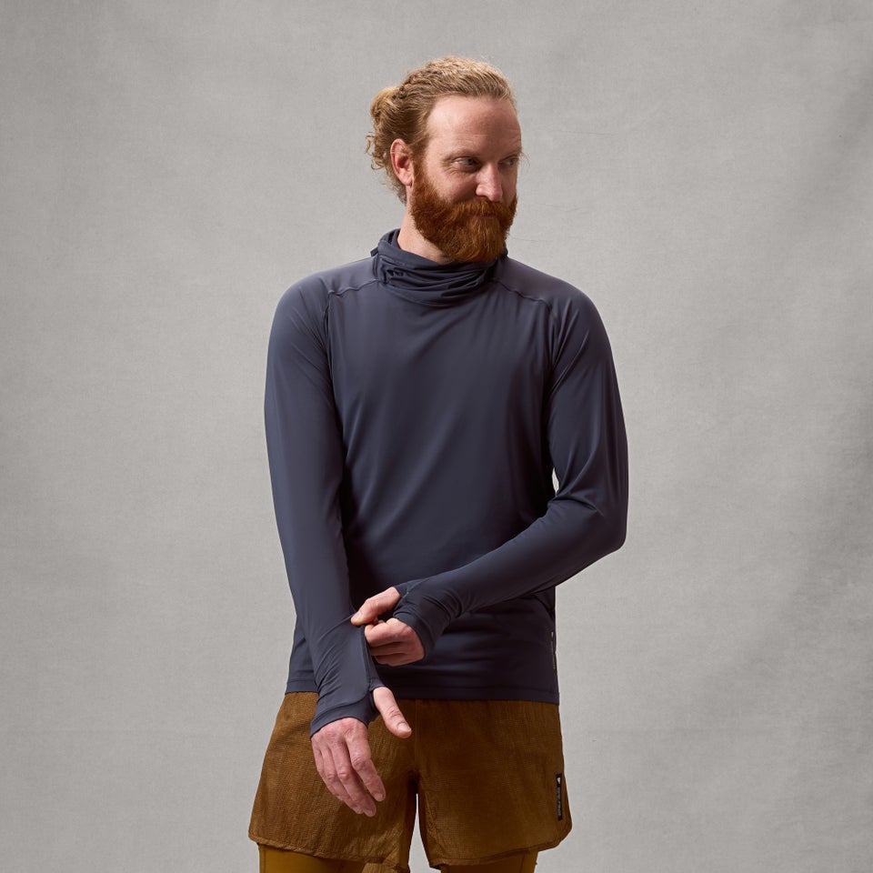 Men's AllTrack Rout Scuba Hoodie - Carbon Grey