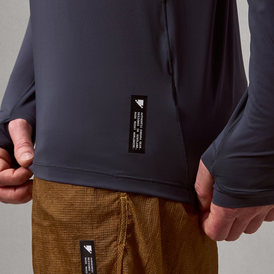 Men's AllTrack Rout Scuba Hoodie - Carbon Grey