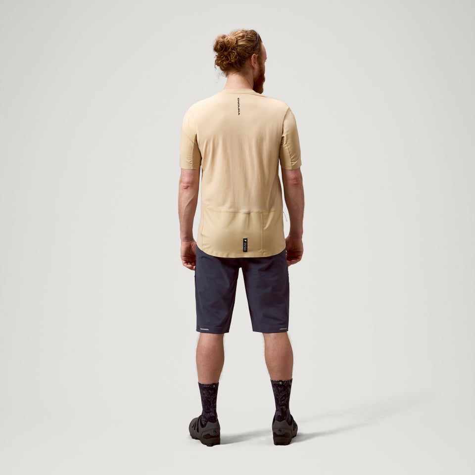 Men's AllTrack Ride S/S Tech Tee - Sand