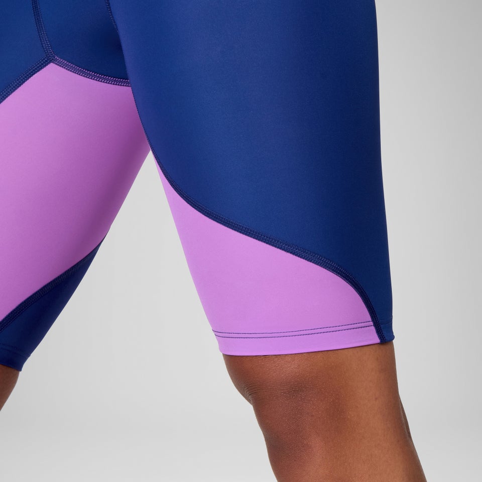 Women's Fastskin LZR Pro 2.0 Kneeskin Navy/Purple