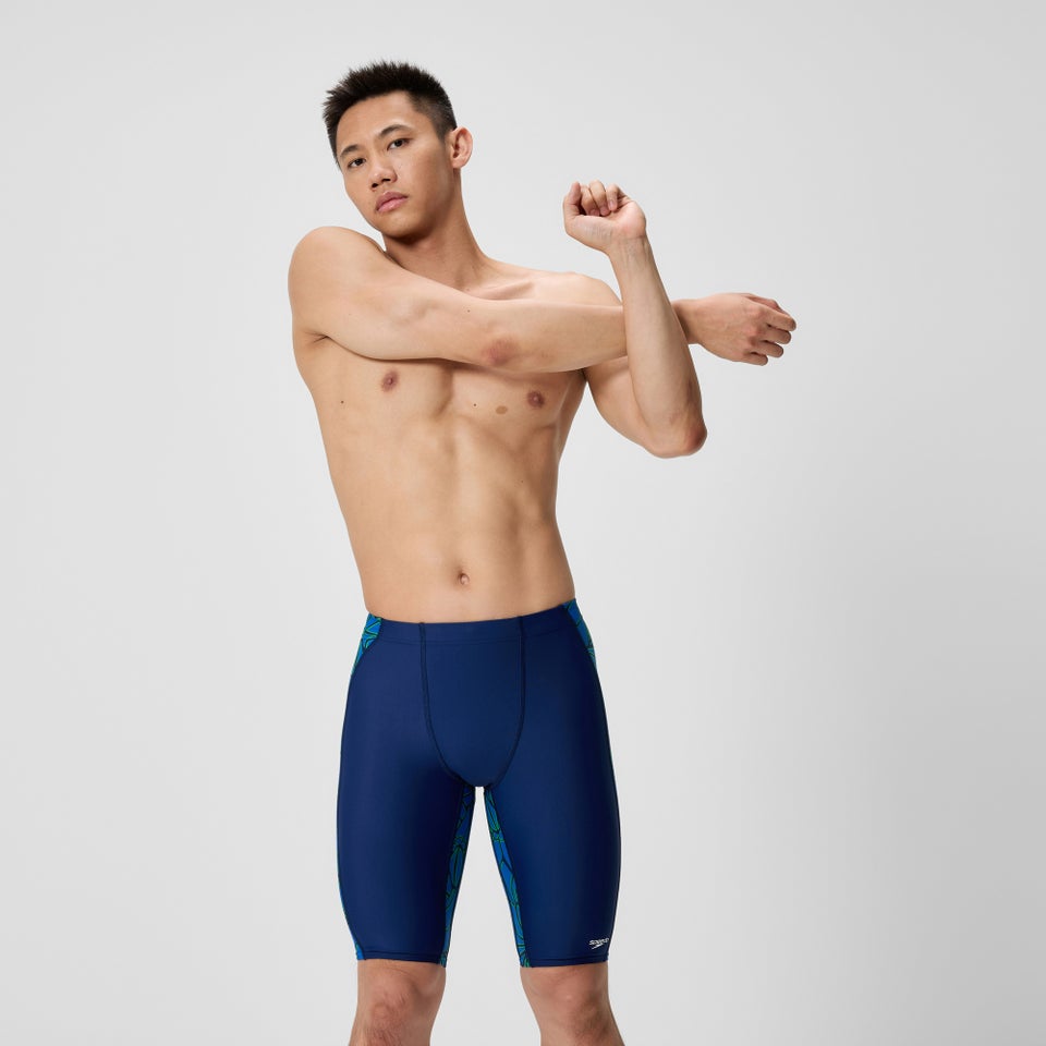 Men's Club Training Printed Jammer Blue/Navy