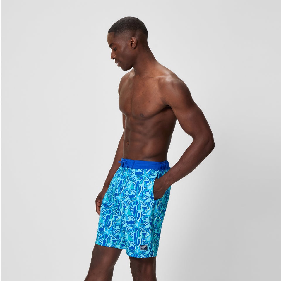 Men's Bondi Print 20" Boardshorts Blue