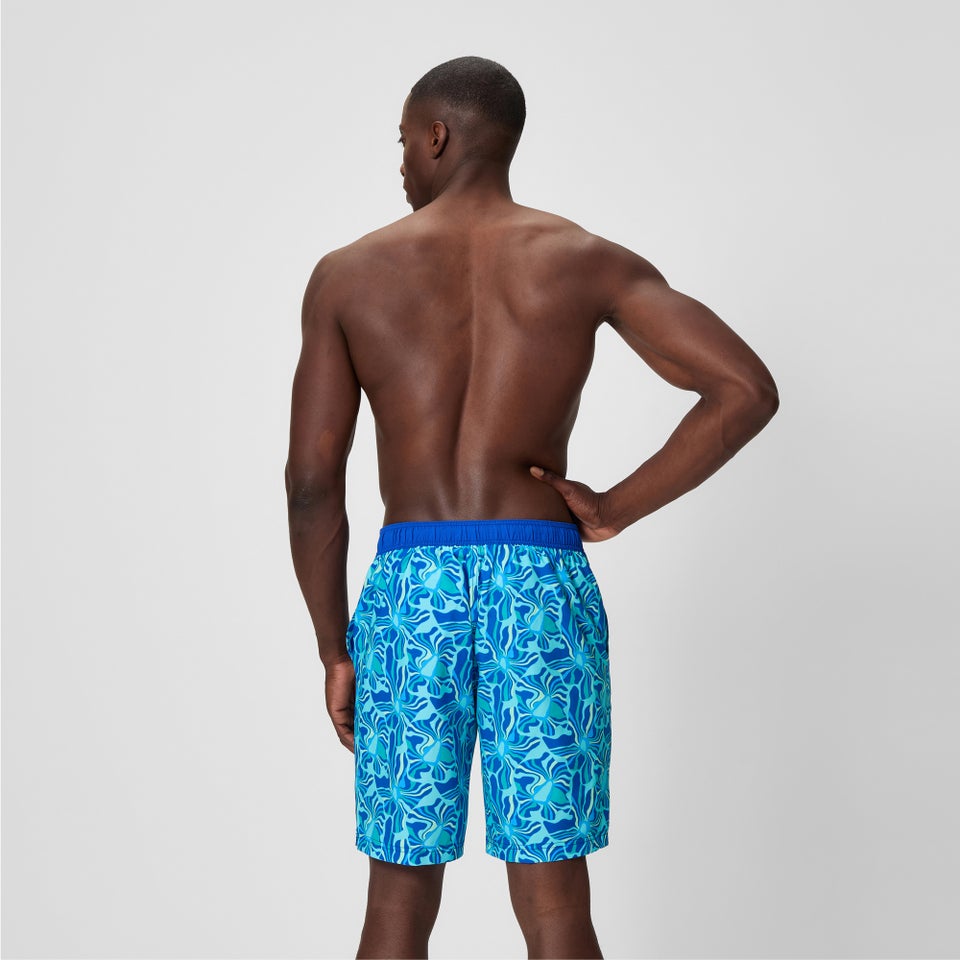 Men's Bondi Print 20" Boardshorts Blue