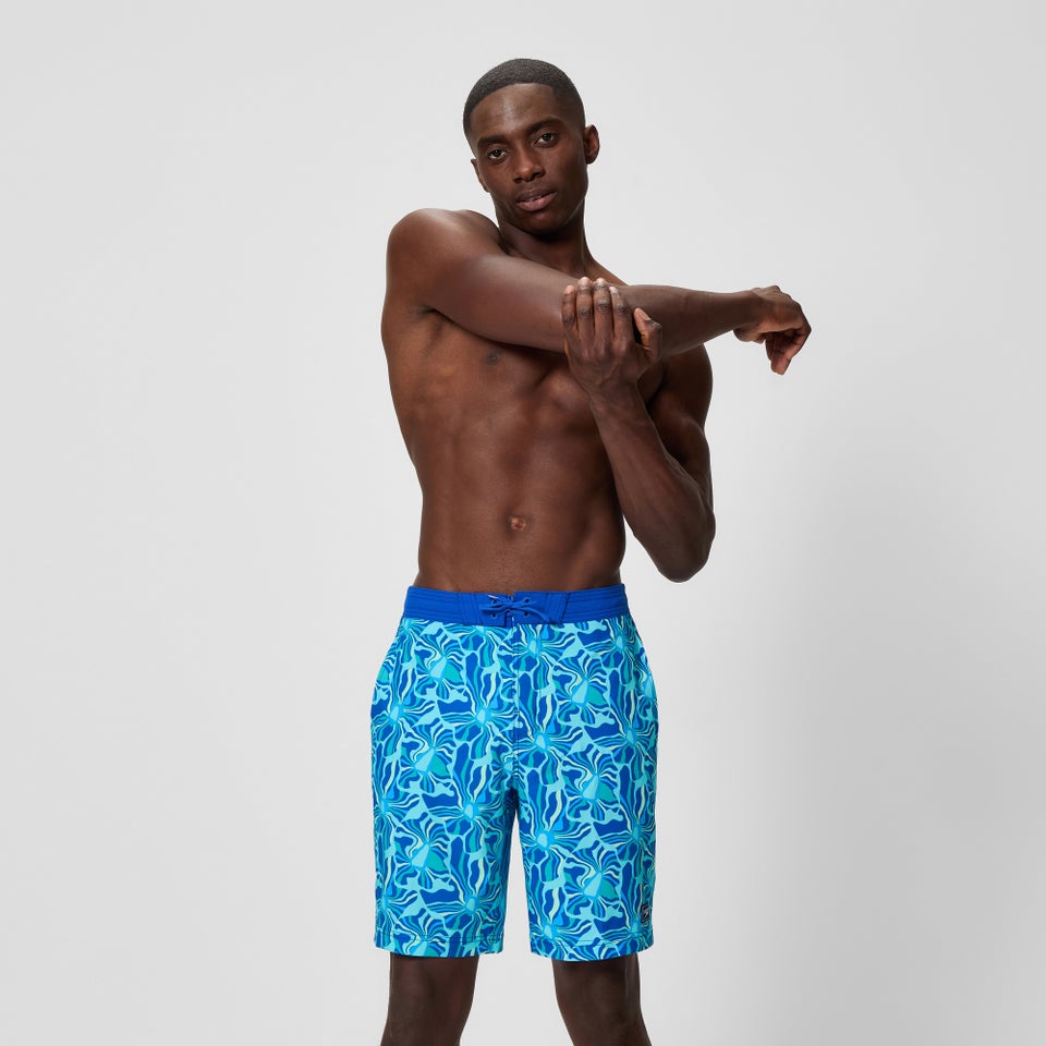 Men's Bondi Print 20" Boardshorts Blue