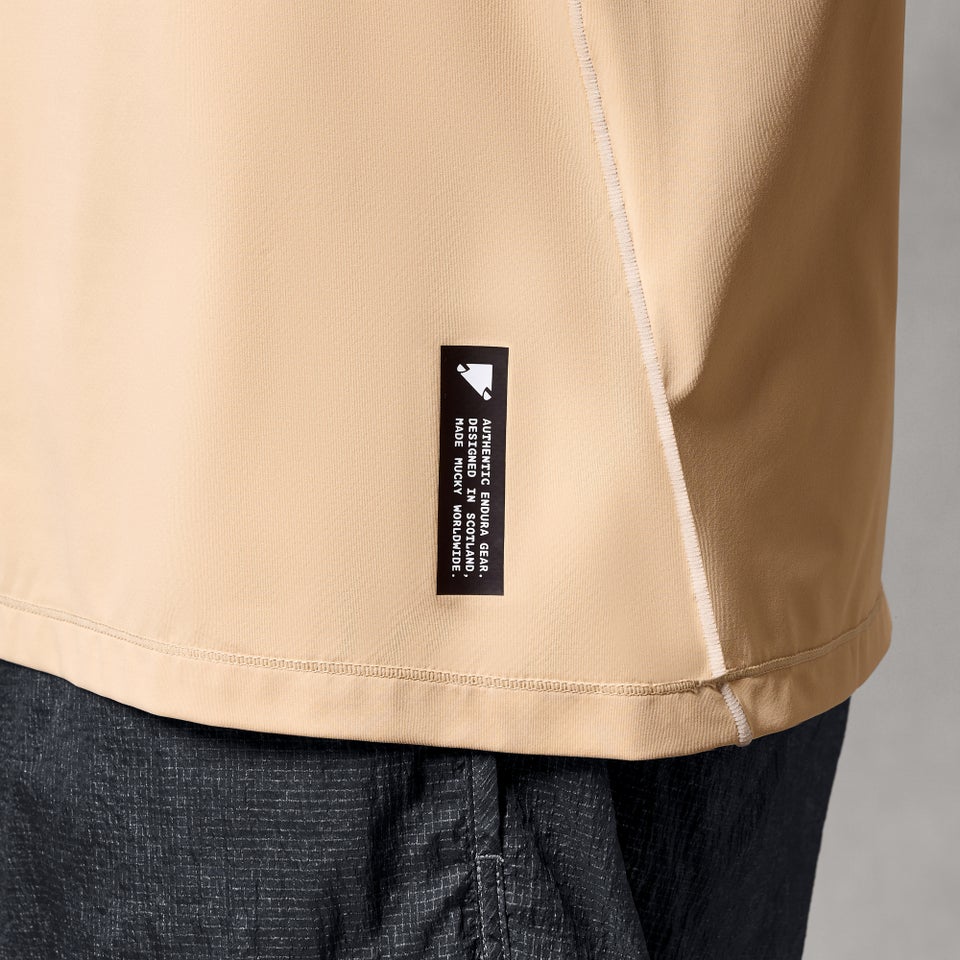 Men's AllTrack Rout S/S Tech Tee - Sand