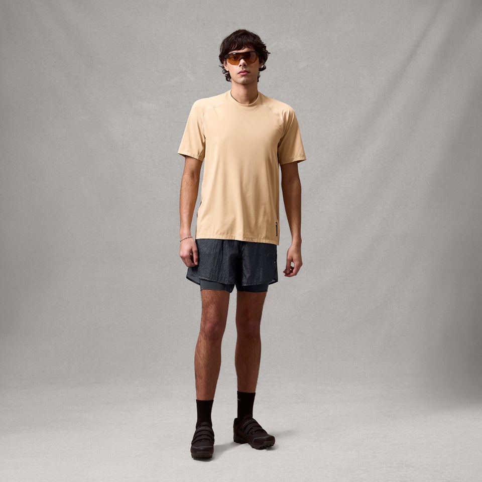 Men's AllTrack Rout S/S Tech Tee - Sand