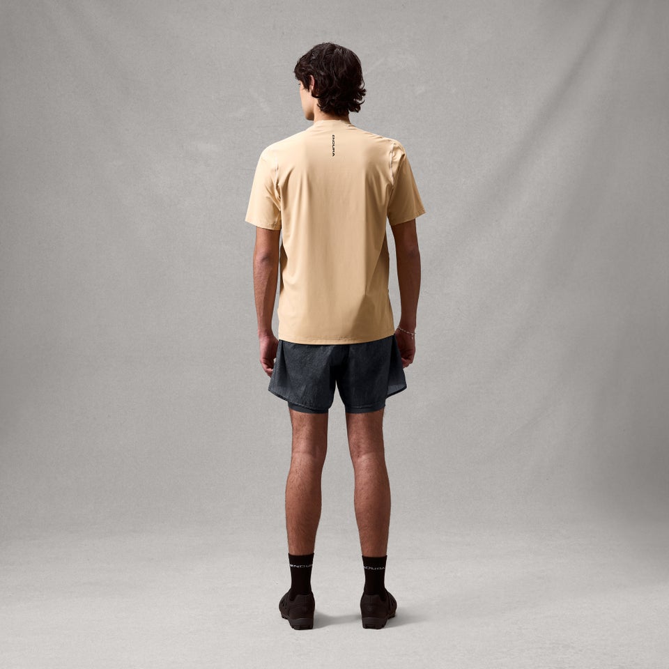 Men's AllTrack Rout S/S Tech Tee - Sand