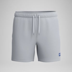 Men's Redondo Edge Solid 16" Swim Shorts Gray