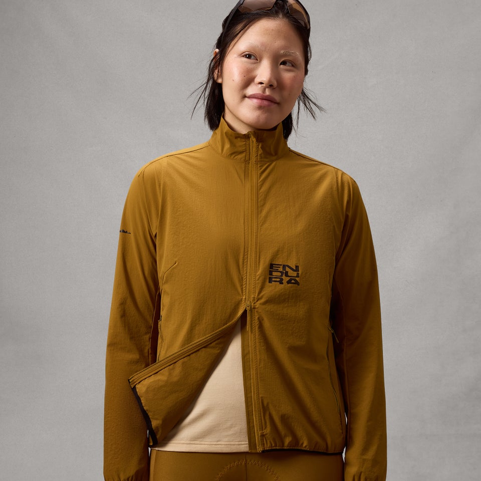 Women's AllTrack Ride Packable Jacket - Trail Bronze
