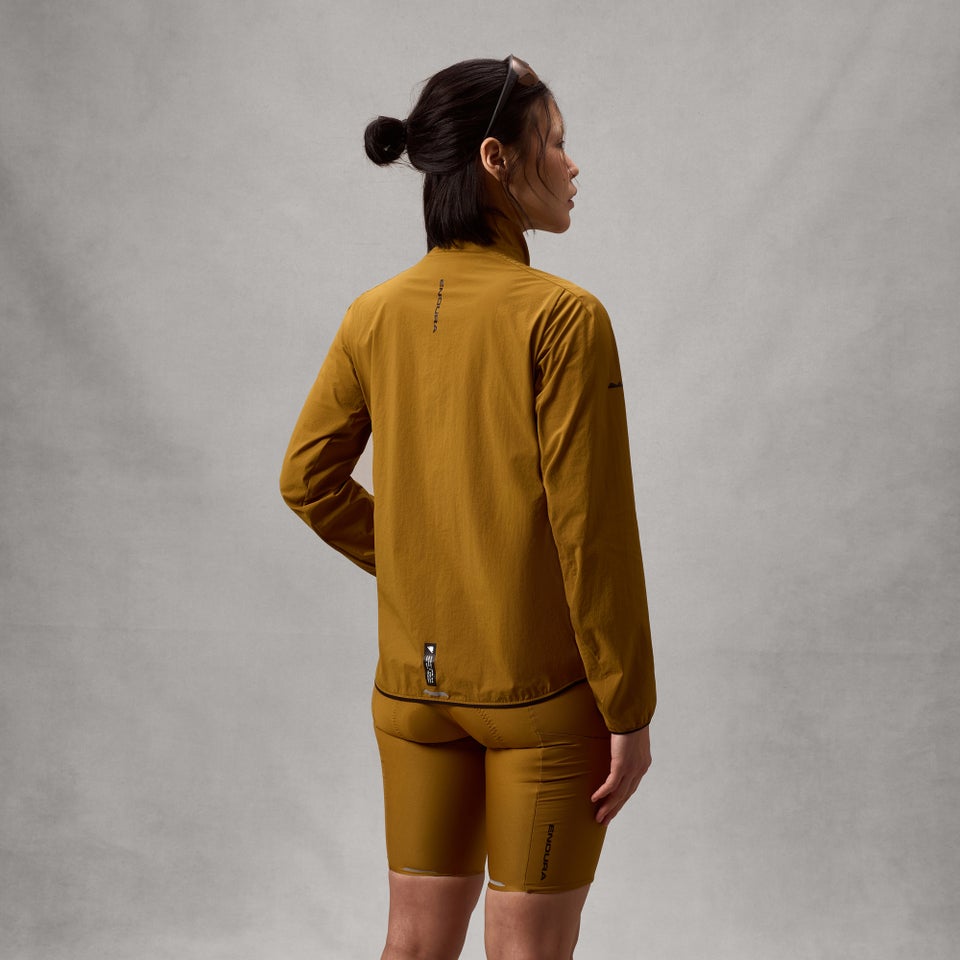 Women's AllTrack Ride Packable Jacket - Trail Bronze