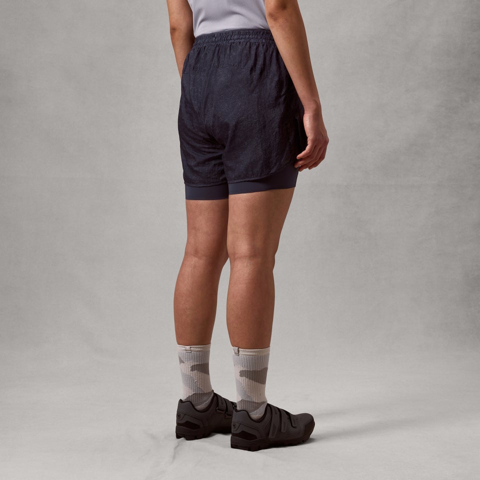 Damen AllTrack Lite Lined Shorts - Carbon Grau