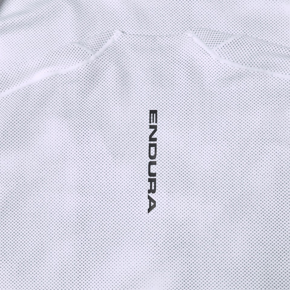 Herren AllTrack Rout L/A Tech T-Shirt - Weiß