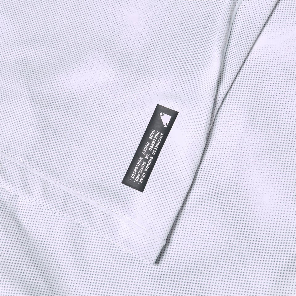 Herren AllTrack Rout L/A Tech T-Shirt - Weiß