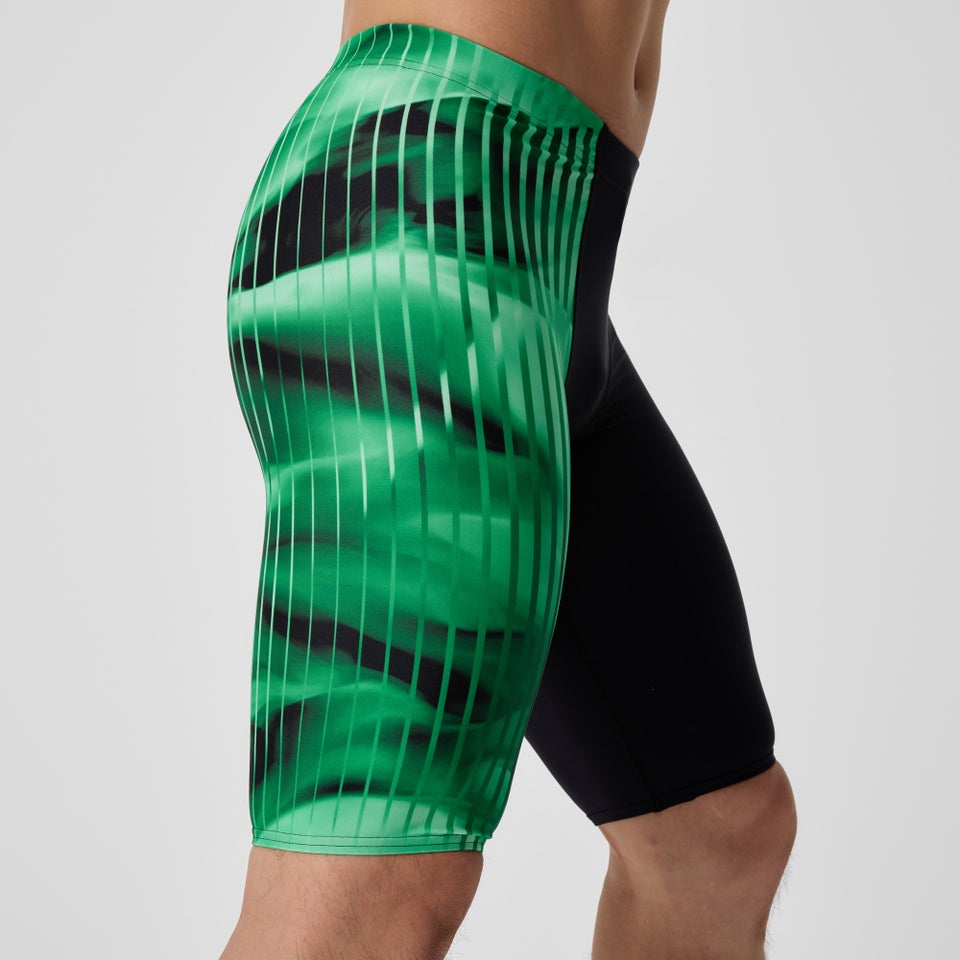 Men's Club Training Printed Jammer Green/Black
