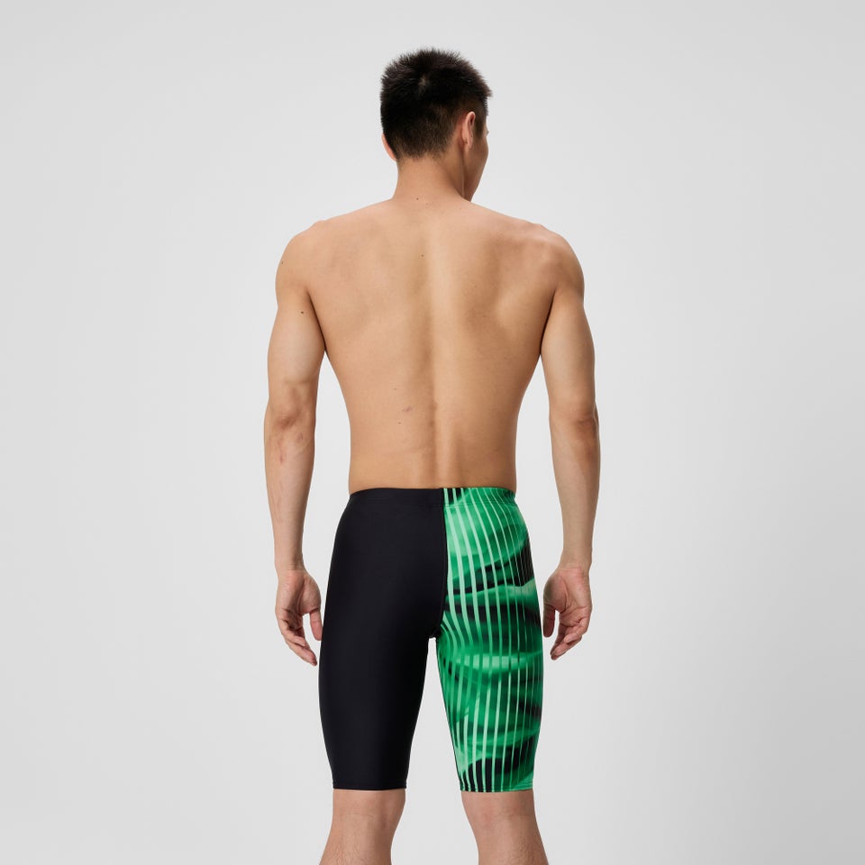 Men's Club Training Printed Jammer Green/Black