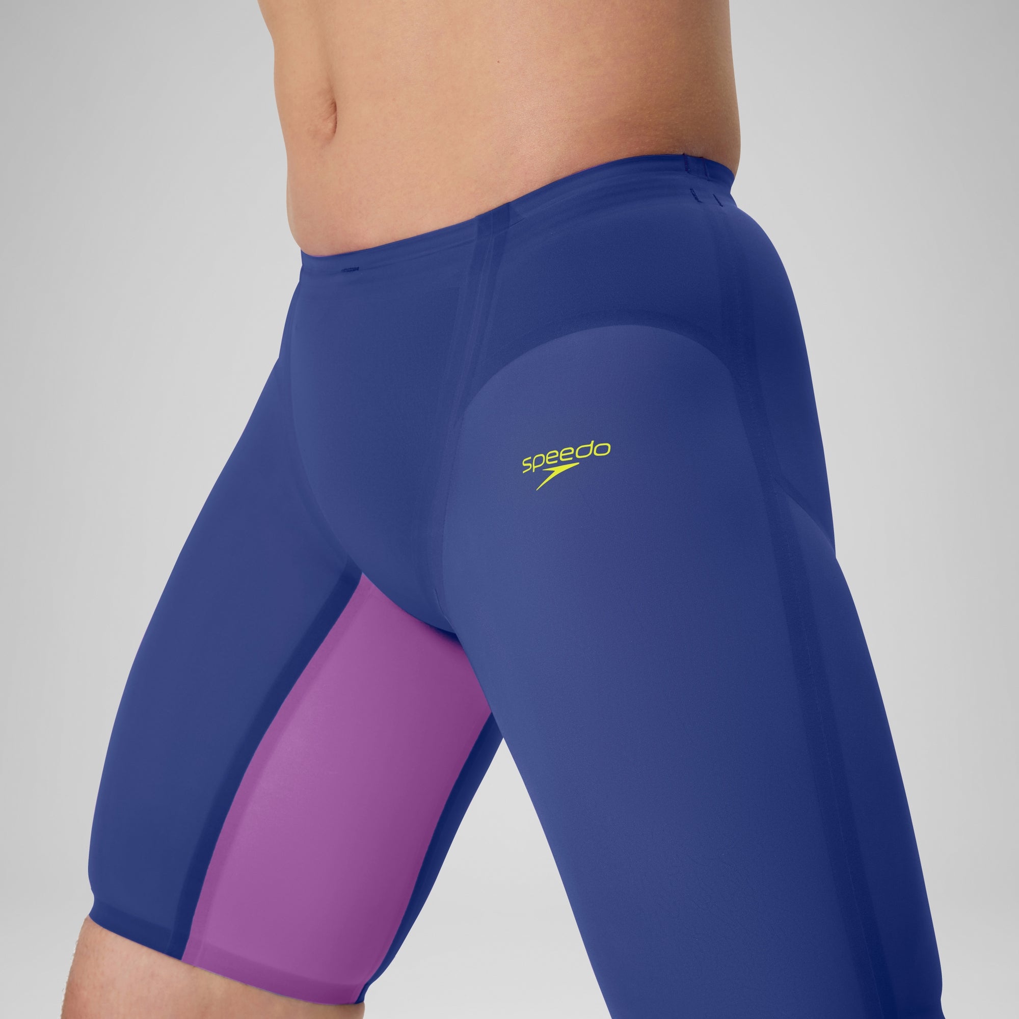 Men's Fastskin LZR Pure Valor 2.0 Jammer Navy/Purple | Speedo USA