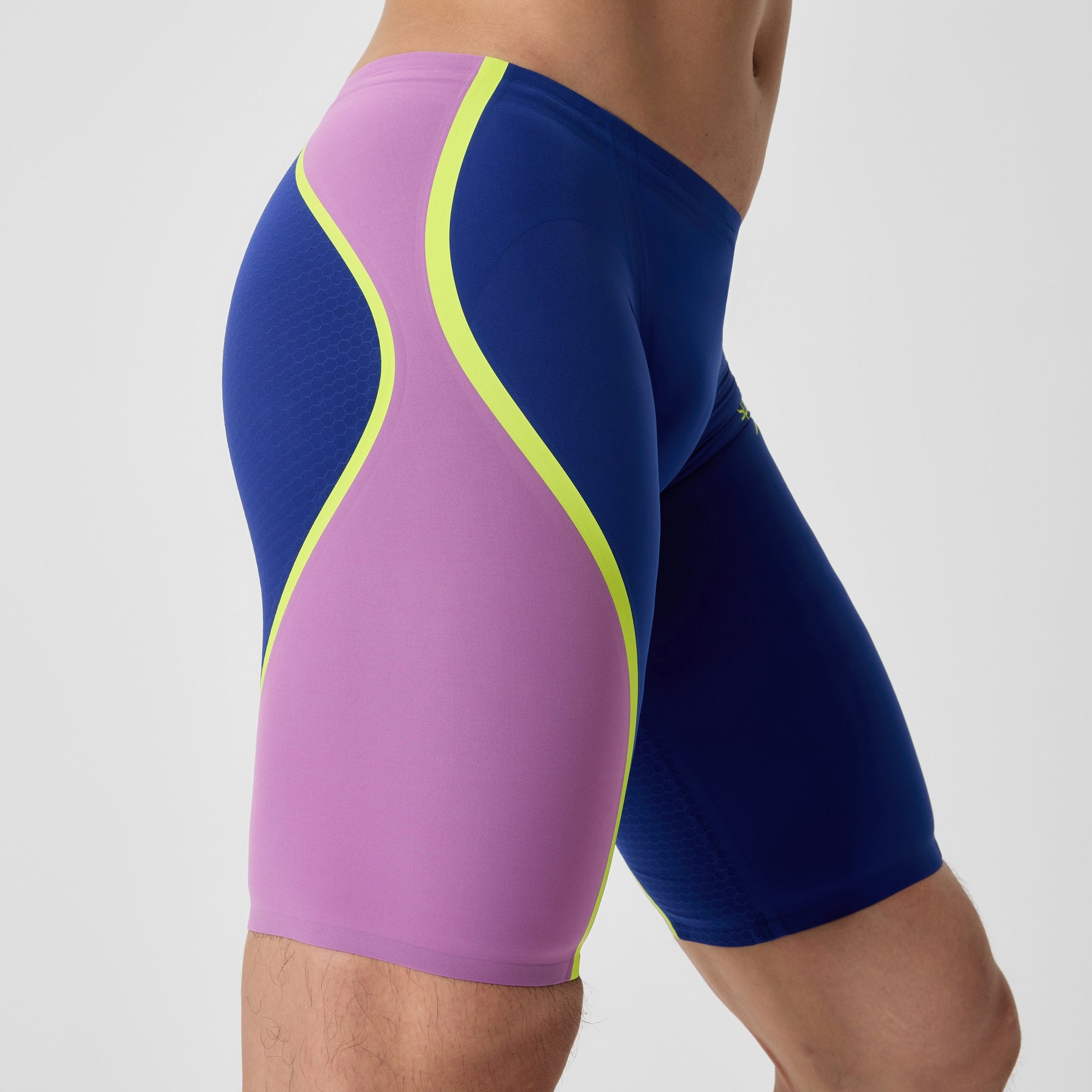 Men's Fastskin LZR Pure Intent 2.0 Jammer Navy/Purple | Speedo USA